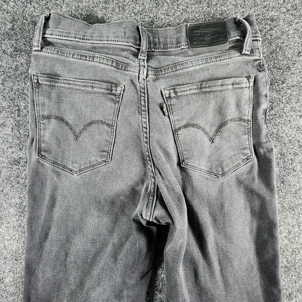 Lot 3 Levi's Jeans 1 720‎ & 2 710 Skinny Fit Women's Size 26/27 Black Gray